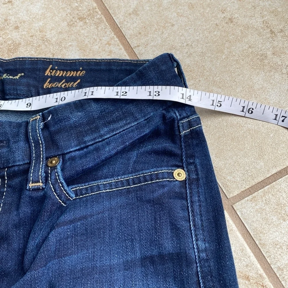 7 for all Mankind Jimmie bootcut 27 long 34 inseam low rise
